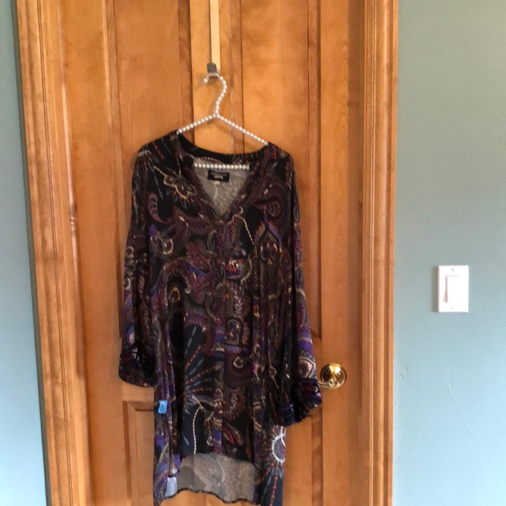 Johnny Was tunic dress size large